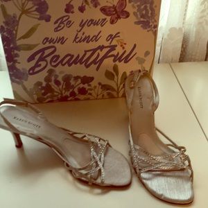 Karen Scott dressy sandals. Worn 3 times.